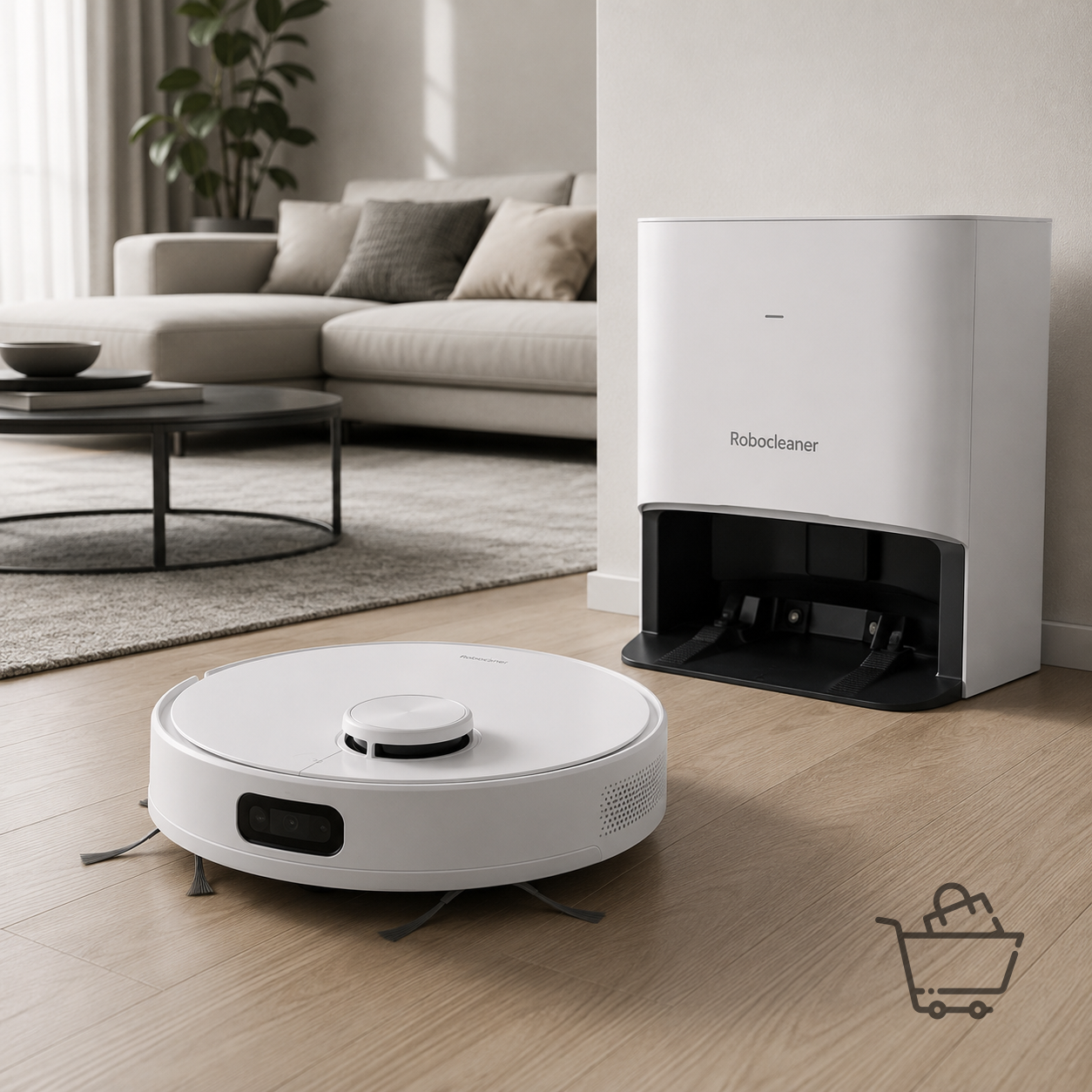 Robocleaner M10 Haritalamalı Akıllı Robot Süpürge