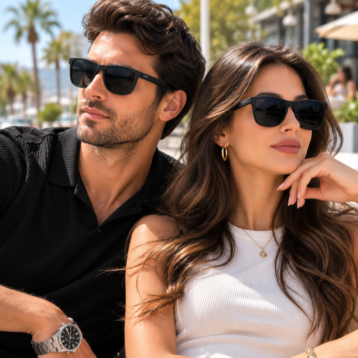 RayGlow Polarize Camlı Unisex Güneş Gözlüğü