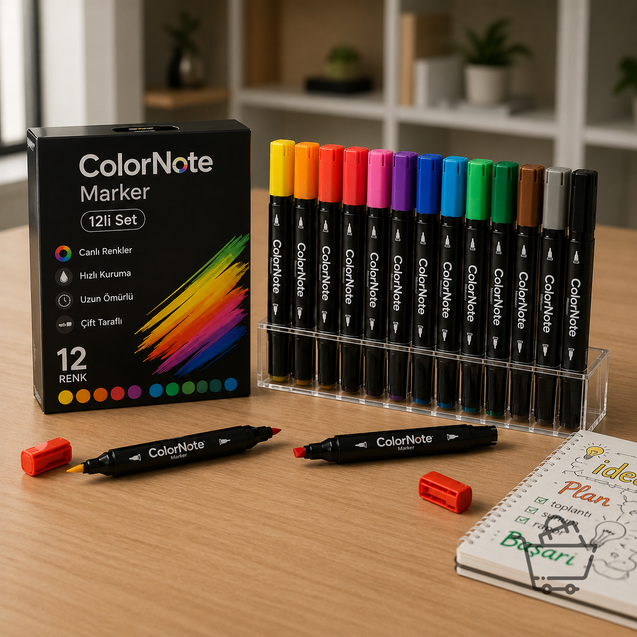 ColorNote Marker 12li Set - Eticaret Pro online alışveriş ürünü