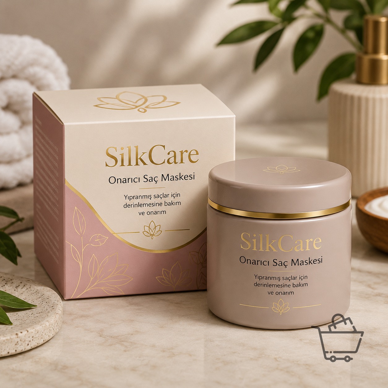 SilkCare Onarıcı Saç Maskesi