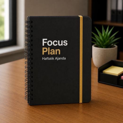 Focus Plan Haftalık Ajanda - Eticaret Pro online alışveriş ürünü