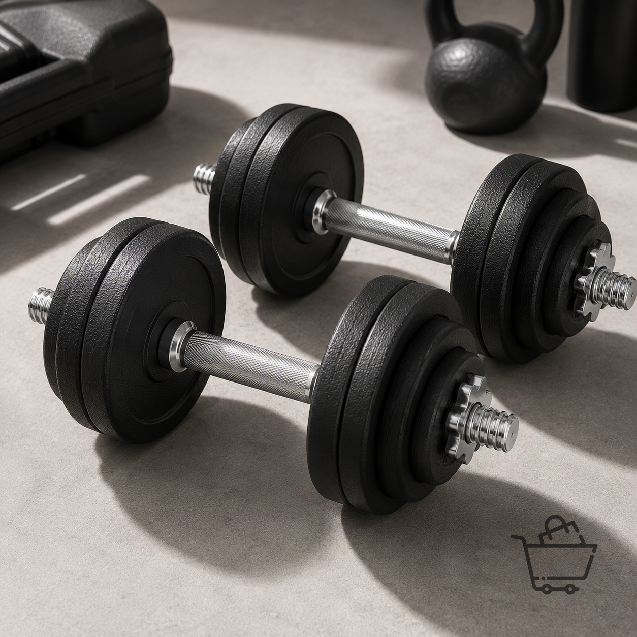 IronGrip Ayarlanabilir Döküm Dambıl Seti (20 kg)
