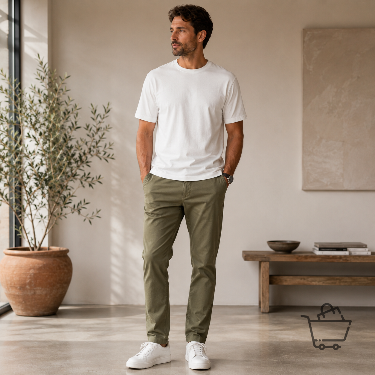 UrbanFlex Regular Fit Erkek Chino Pantolon