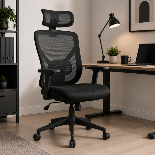 ErgoSit Ergonomik Fileli Ofis ve Çalışma Koltuğu