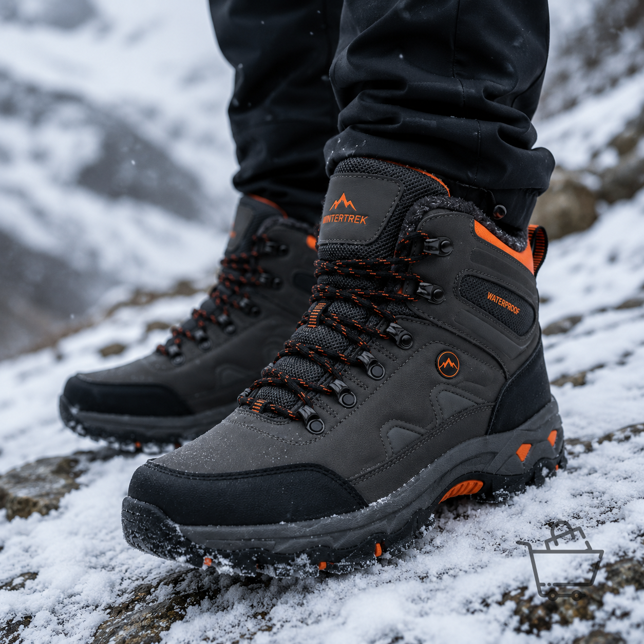 WinterTrek Su Geçirmez Outdoor Kışlık Bot