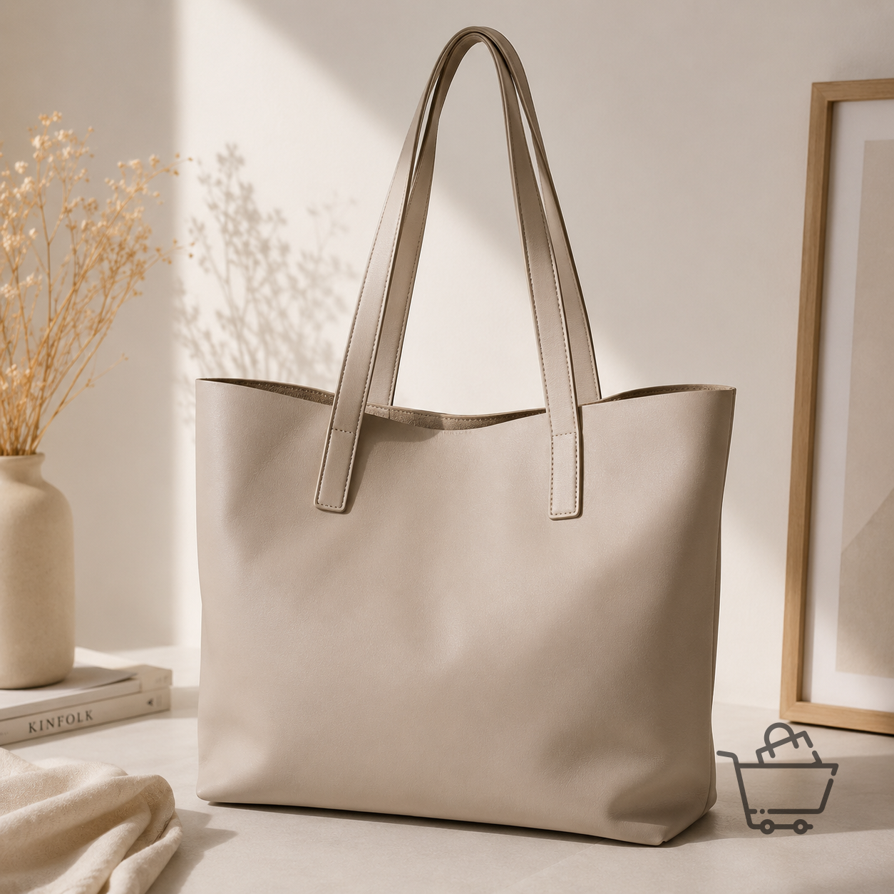 Minimal Tote Omuz Çantası - Eticaret Pro online alışveriş ürünü