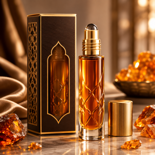 Amber Oud Elite Esansiyel Parfüm Yağı (Roll-On)