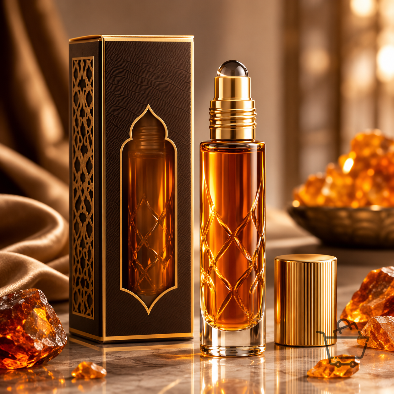 Amber Oud Elite Esansiyel Parfüm Yağı (Roll-On)