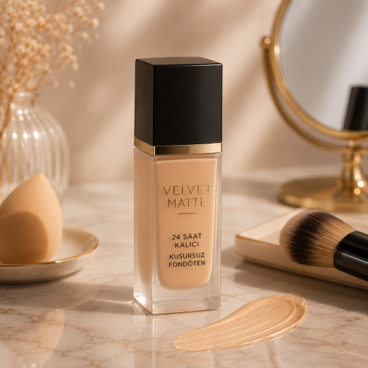VelvetMatte 24 Saat Kalıcı Kusursuz Fondöten