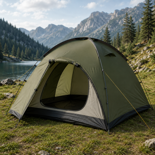 CampOut 3 Kişilik Çift Katmanlı Su Geçirmez Kamp Çadırı
