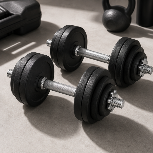 IronGrip Ayarlanabilir Döküm Dambıl Seti (20 kg)