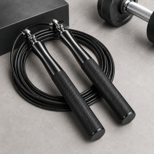 SpeedRope Rulmanlı Ayarlanabilir Çelik Atlama İpi