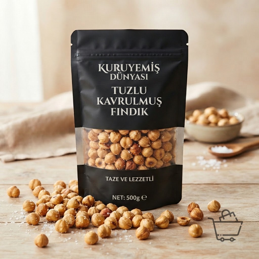 Tuzlu Kavrulmuş Fındık