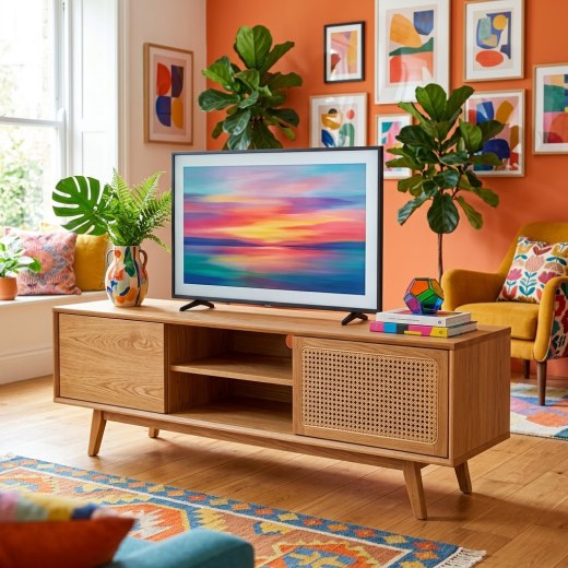 Artis Ahşap Hazerán Detaylı TV Ünitesi