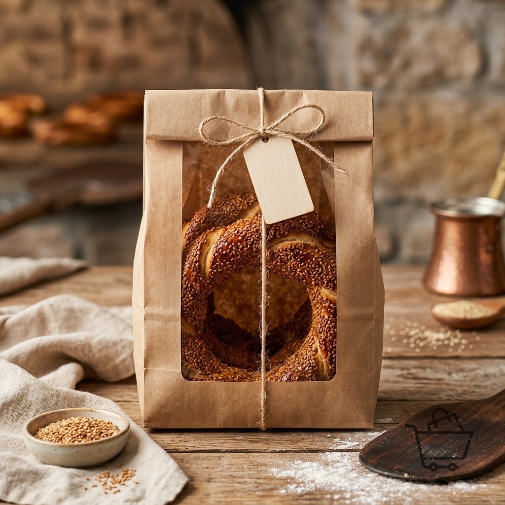 Taş Fırın Sokak Simidi (5'li Paket)
