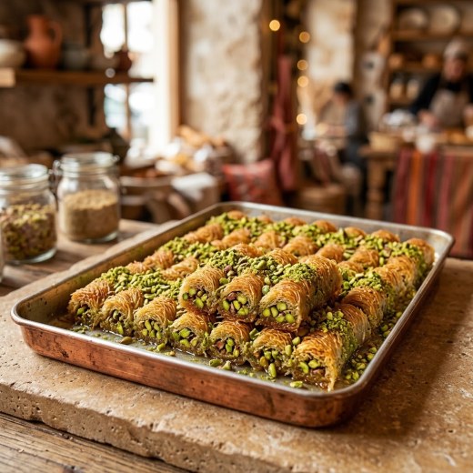 Antep Fıstıklı Burma Kadayıf (Kg)