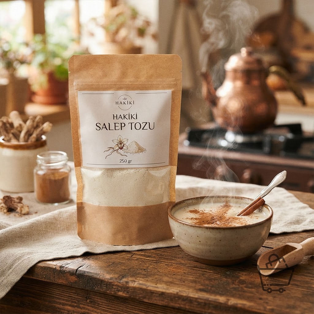 Hakiki Salep Tozu (250 gr - Sütle Pişirilen)