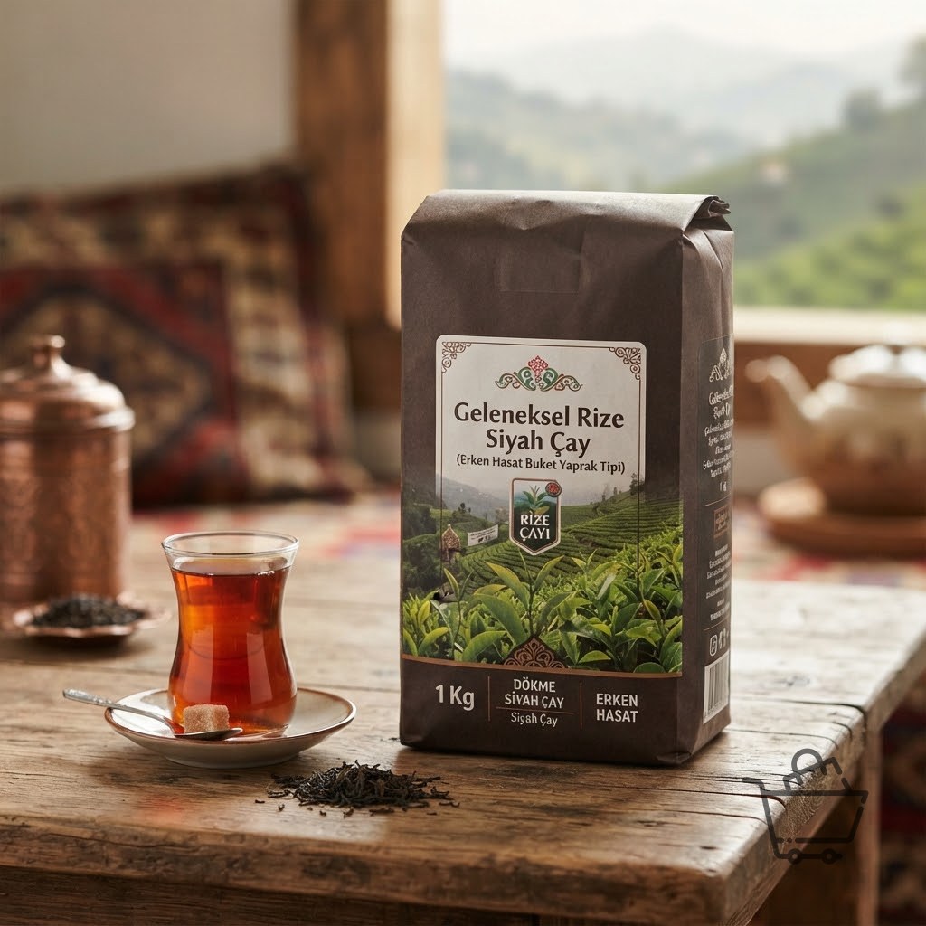 Geleneksel Rize Siyah Çay (1 Kg - Dökme)