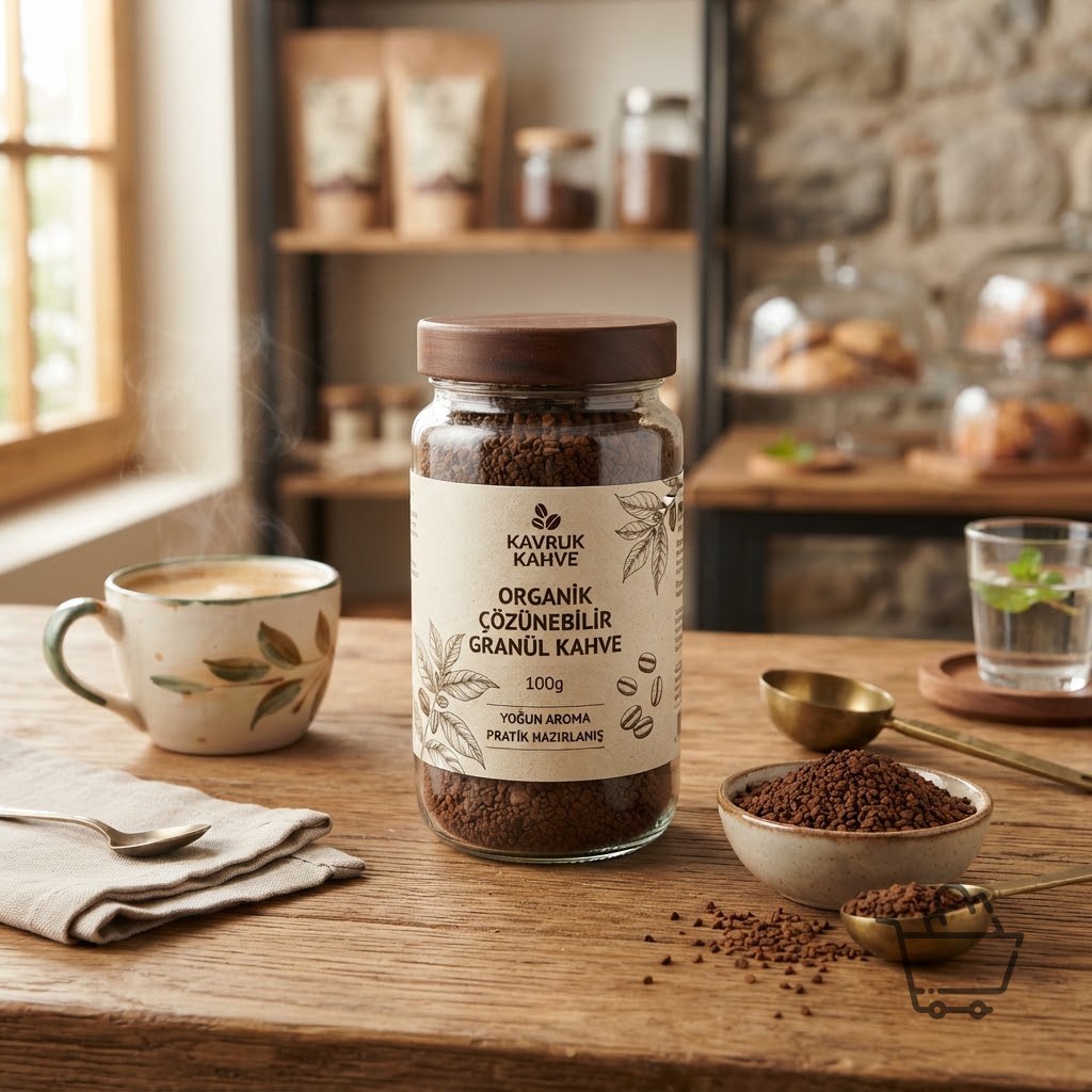 Organik Çözünebilir Granül Kahve (100 gr)