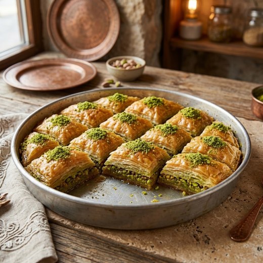 Klasik Fıstıklı Baklava (Kg)