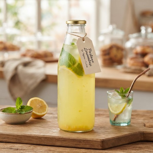 Ev Yapımı Soğuk Ev Limonatası (1 Litre)