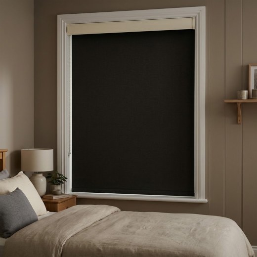 Blackout Roller Blind - Cream