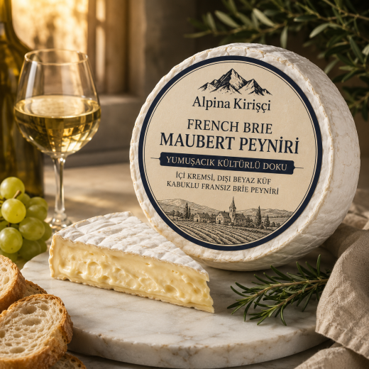 Alpina Kirişçi French Brie Maubert Peyniri