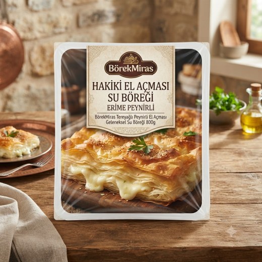 BörekMiras Hakiki El Açması Su Böreği (Erime Peynirli)