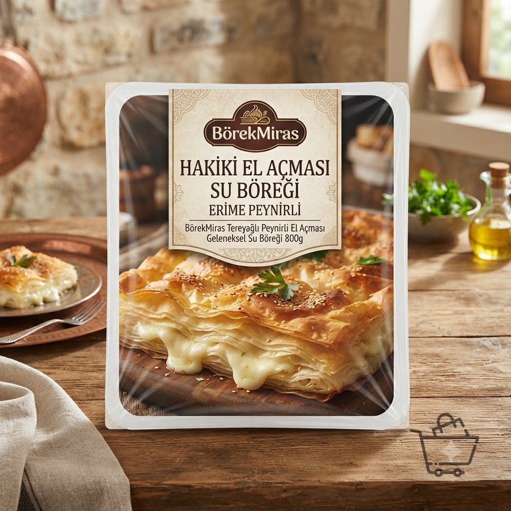 BörekMiras Hakiki El Açması Su Böreği (Erime Peynirli)