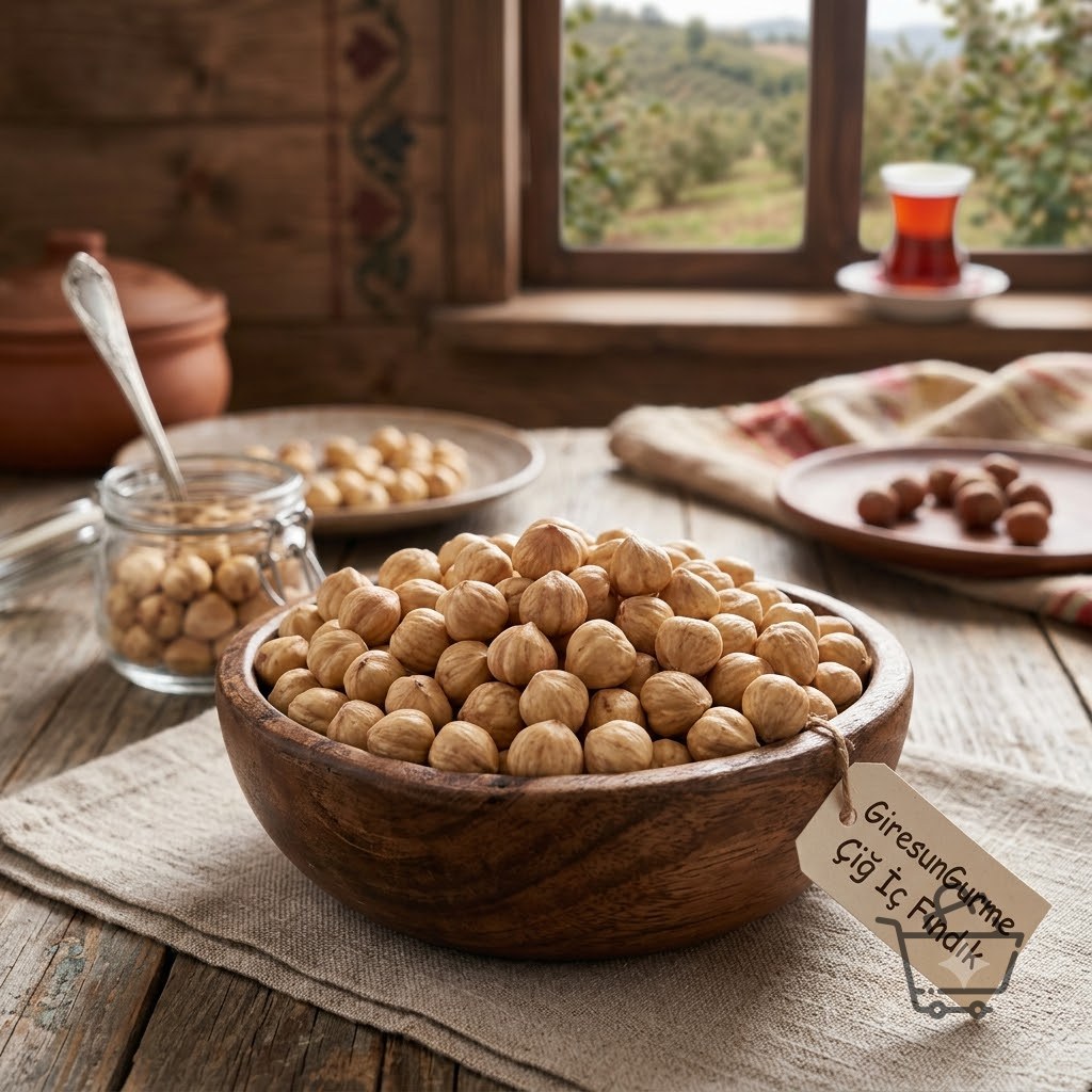 GiresunGurme Çiğ İç Fındık (Giresun Kalite)